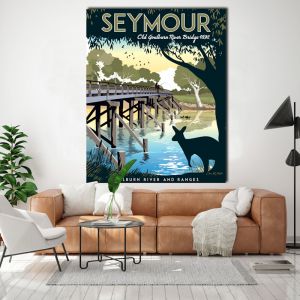 Seymour | Interchangeable Art Piece