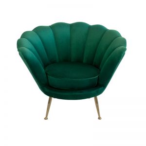 Shell Chair | Velvet | Green