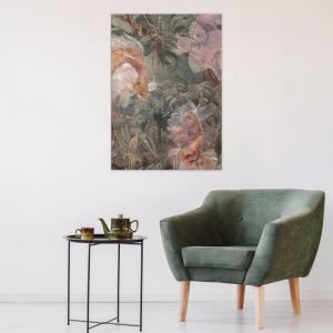 Siamese Jungle - with Fish | Stretched Canvas | Printed Panel