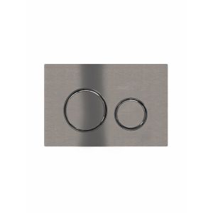 Sigma 21 Dual Flush Plate by Geberit | Shadow Gunmetal | 115.884.00.1-PVDGM