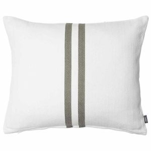Simpatico Cushion | Off White/Khaki