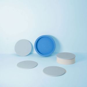 Sky + Kingfisher | Ciss | Unbreakable Silicone Coasters