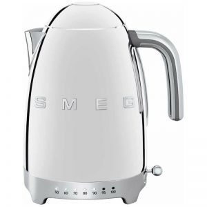 Smeg 50s Retro Style Electric Kettle Stainless Steel