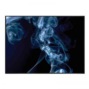 Smokey Azure | Framed Canvas Print