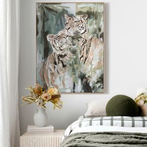 So This Is Love Muted Green | Canvas Print