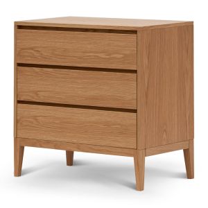 Socorro 3 Drawer Dresser Unit | Natural Oak
