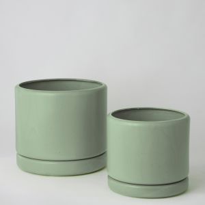 Soft Cylinder Planter by Angus & Celeste | Jungle Set | Green