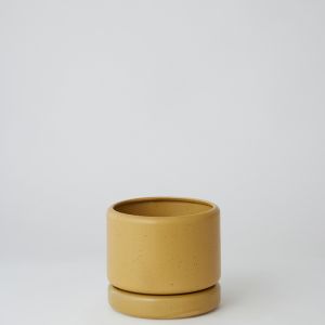 Soft Cylinder Planter by Angus & Celeste | Small | Honey