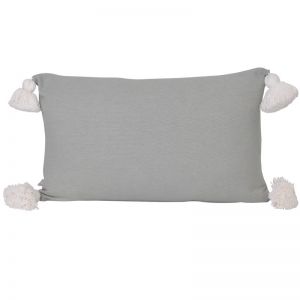 Soho Tassel Lumbar Cushion | Sage | BY SEA TRIBE