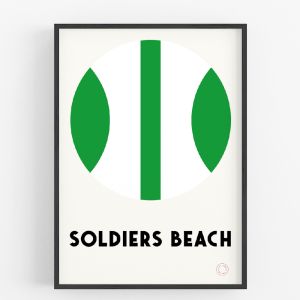 Soldiers Beach | Art Print