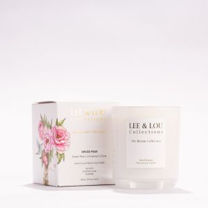 Spiced Pear | BLOOM Soy Wood Wick Candle By Lee & Lou