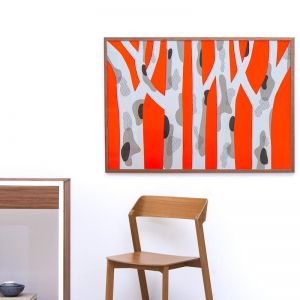 ‘Spotted Gum Orange Pop’ Limited Edition 2 Silkscreen Print | Unframed