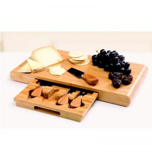 Stanley Rogers 5 piece Bamboo Cheese Set