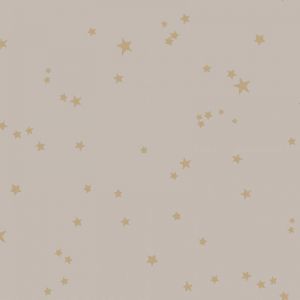 Stars Wallpaper - Linen & Gold