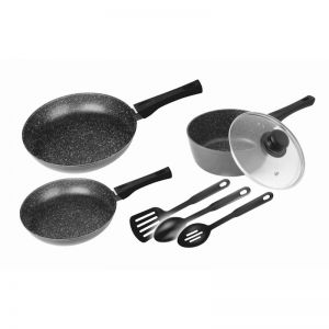 Stonewell Frypan Set with Utensils