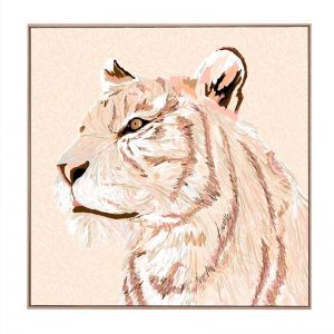 Sullivan Tiger | Framed Canvas Print