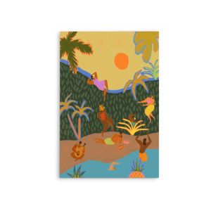 Summer Paradise | Canvas Print by Arty Guava