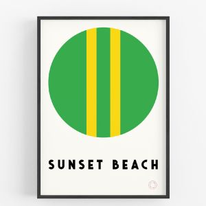 Sunset Beach | Art Print