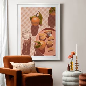 Sunset Mandarins | Framed Art Print