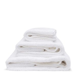Super Pile Towels | White