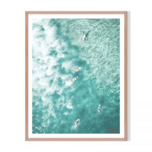 Surfs Up Dude | Framed Print by Artefocus