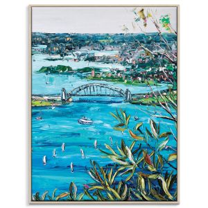 Sydney Harbour 5 | Angela Hawkey | Canvas or Print by Artist Lane