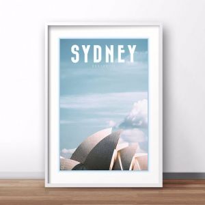 Sydney | Travel Print | Unframed and Framed