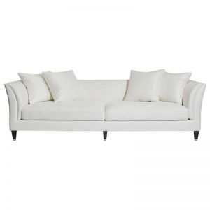 Tailor 3 Seater Sofa | Ivory Linen