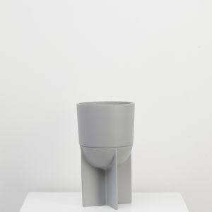 Tall Eros Pot | Stone | Capra Designs