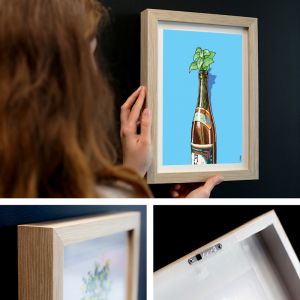 Tall Sake | Hugo Mathias | Mini Framed Print by Artist Lane