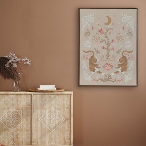 Tapestry Tigress | Canvas Print