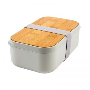 Tempa Bento Airtight/Leakproof Lunch Prep Food Storage Box w/Spoon/Fork/Knife GY