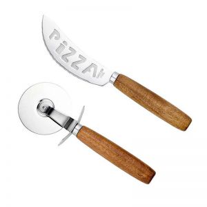 Tempa Fromagerie Pizza Cutting Knives | 2pc | Stainless Steel