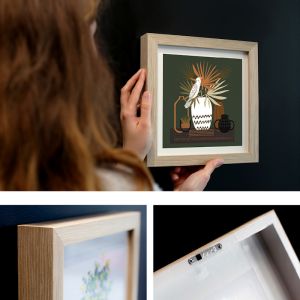 Terracotta | Amanda Skye-Mulder | Mini Framed Print by Artist Lane