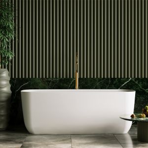 Terriccio Freestanding Bath | 1700mm | Matt White