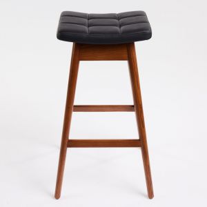 TH Brown Martelle Stool | Dark Ash | Various Seat Colours