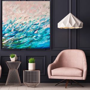 The Beach |  Painting on Canvas by Lou Sheldon