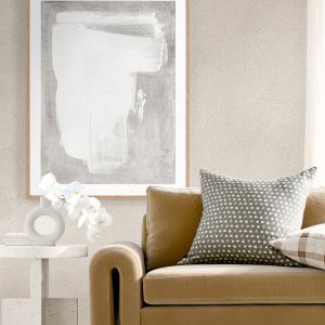 The Calm of Simplicity Grey | Framed Art Print