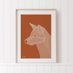 The Dingo | Original Artwork by Kurt Hardy