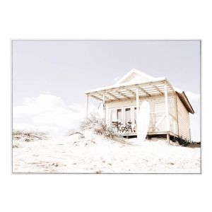 The Lodge | Framed Canvas Print