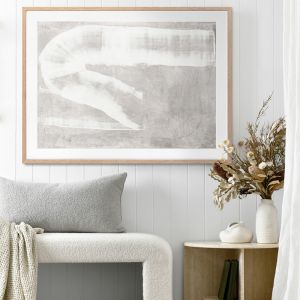 The Mystery of the Unseen Grey | Framed Art Print