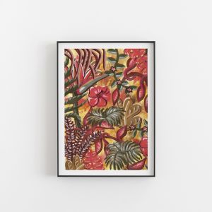 The Remarkable Garden 1 Wall Art Print | By Pick a Pear | Unframed