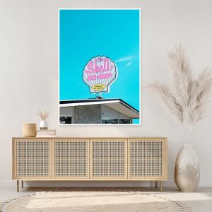 The Shell Shop | Framed Canvas Print