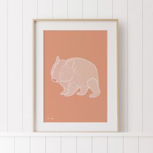 The Wombat | Original Artwork by Kurt Hardy