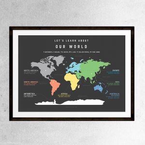 The World | Unframed Print