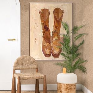 These Boots Were Made For Walking | Canvas Print