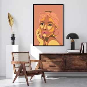 They Call Me Lola in Sandstone Fine Art Print | by Pick a Pear | Framed