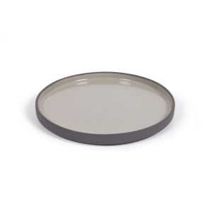 Thianela Porcelain Dessert Plate | Grey