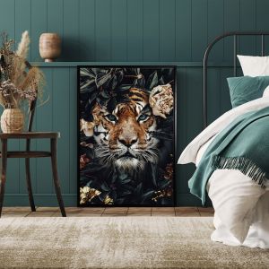 Tiger | Framed Canvas Art Print