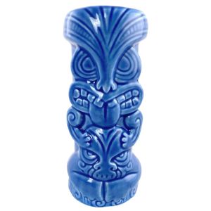 Tiki Warrior Mug | 500ml | Blue
